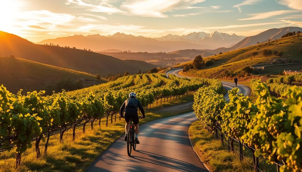 Mendoza wine country biking Mendoza wine country biking