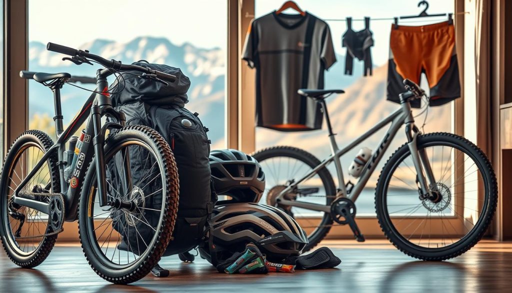 Mountain biking gear Mountain biking gear