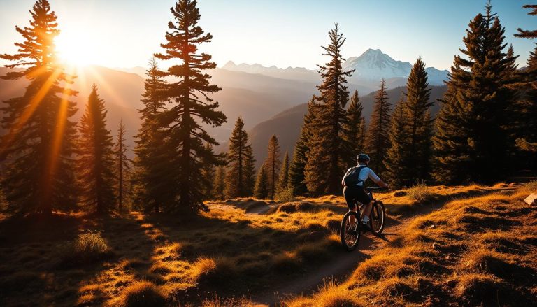 Mountain biking trails in Cerro Catedral Ski Resort