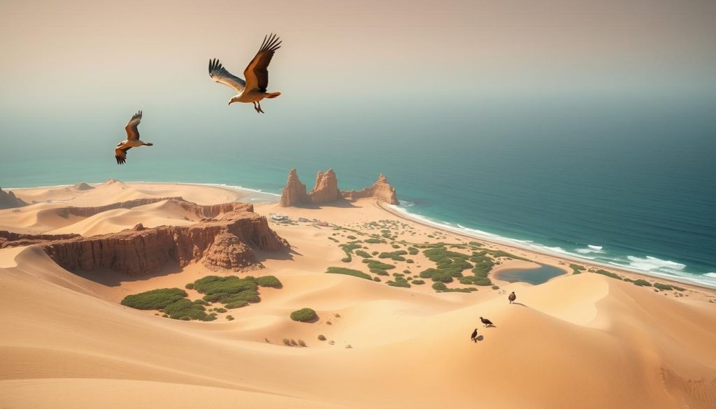 Paracas National Reserve landscape Paracas National Reserve landscape