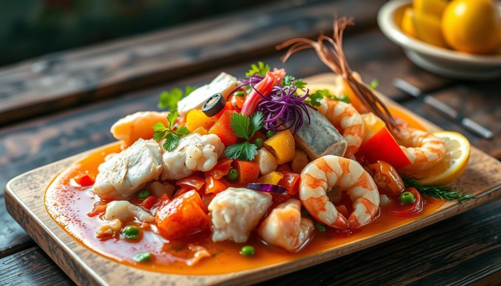 Peruvian ceviche Peruvian ceviche