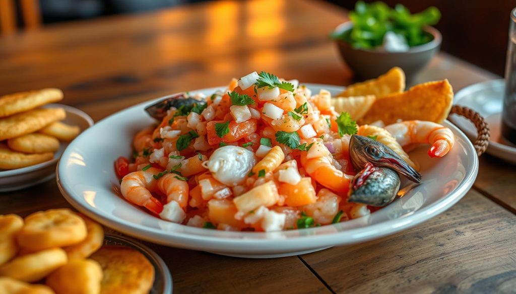Peruvian ceviche Peruvian ceviche