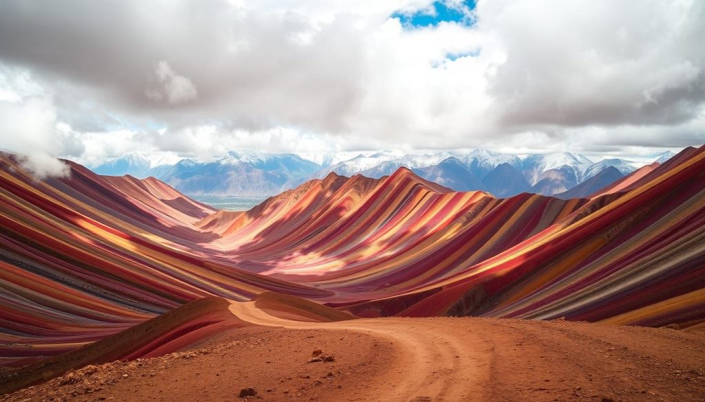 Rainbow Mountain landscape Rainbow Mountain landscape