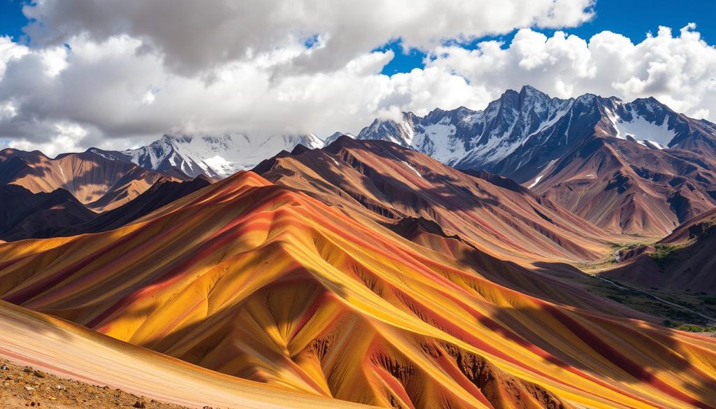 Rainbow Mountain landscape Rainbow Mountain landscape
