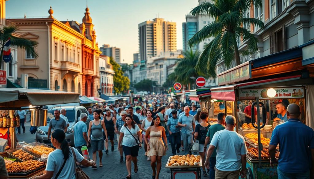 Recife street food scene Recife street food scene