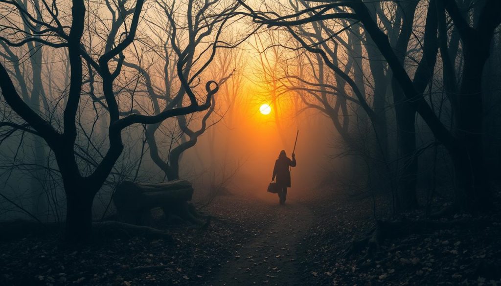 Spooky Trails in October Spooky Trails in October