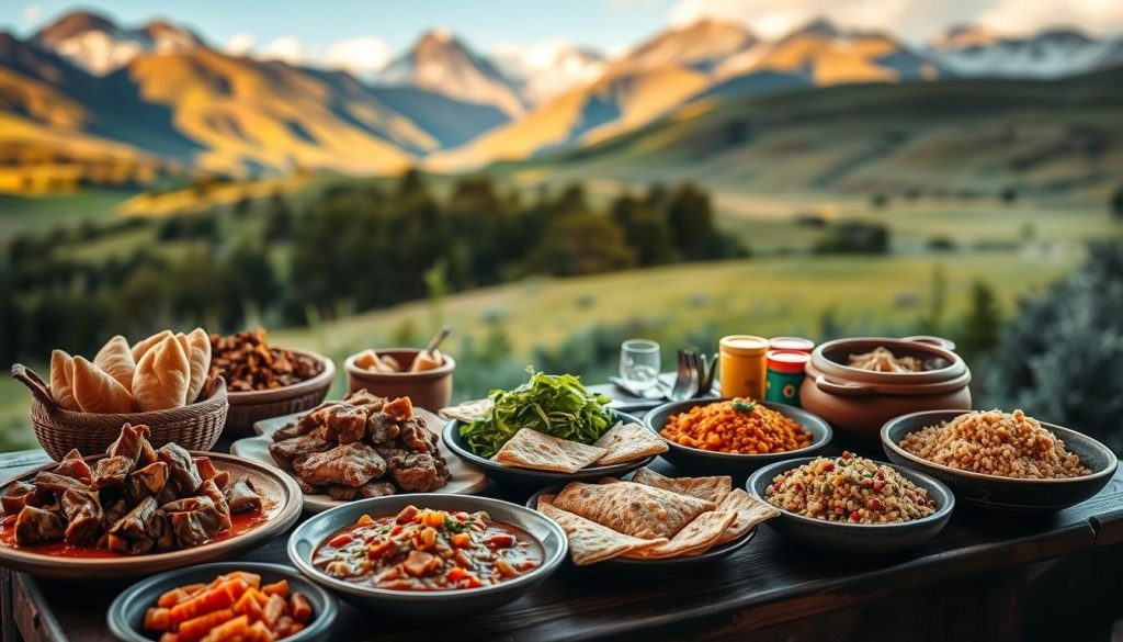 Traditional Patagonian dishes Traditional Patagonian dishes
