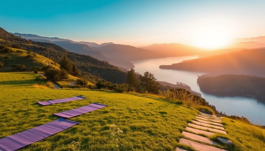 Wellness Retreat Landscape Wellness Retreat Landscape