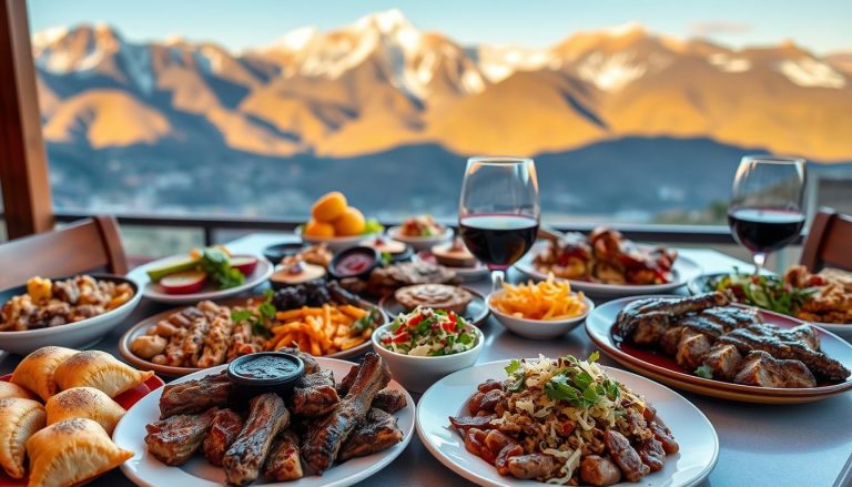 What traditional Argentine dishes should I try in Mendoza?
