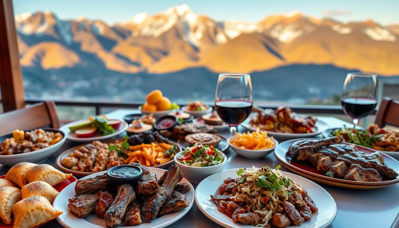 What traditional Argentine dishes should I try in Mendoza?