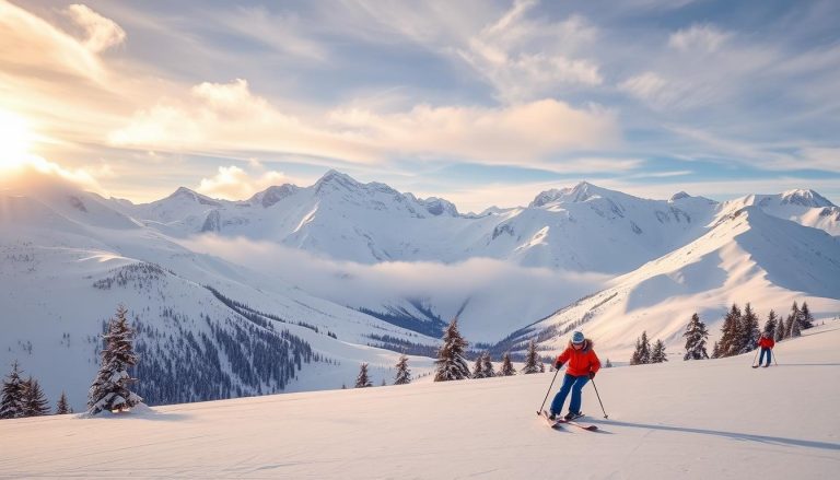 When is the skiing season in Bariloche?