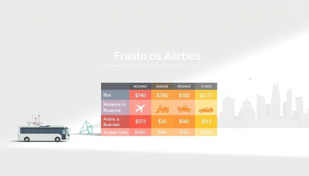 cost of traveling from Rosario to Buenos Aires cost of traveling from Rosario to Buenos Aires