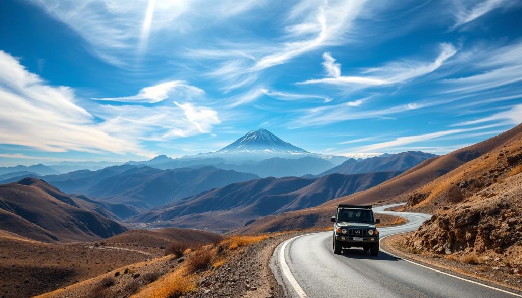 driving to Aconcagua driving to Aconcagua