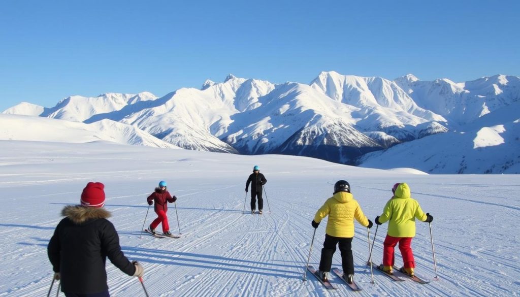 first-time skiers in Bariloche first-time skiers in Bariloche