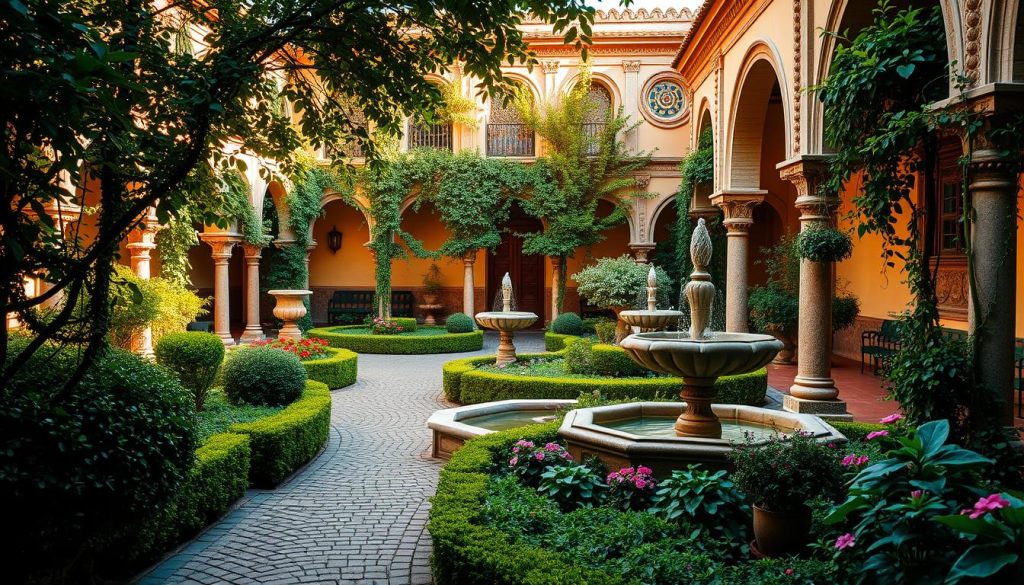 historic patios and gardens in Córdoba historic patios and gardens in Córdoba