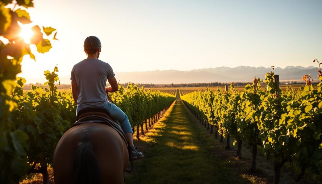 horseback riding through vineyards near Uco Valley horseback riding through vineyards near Uco Valley