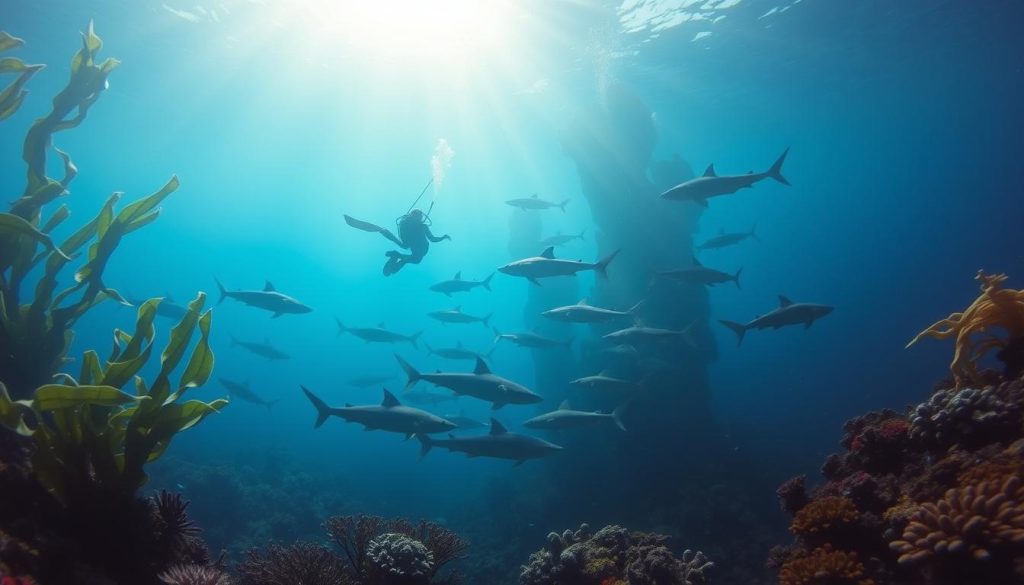 shark diving in Recife shark diving in Recife