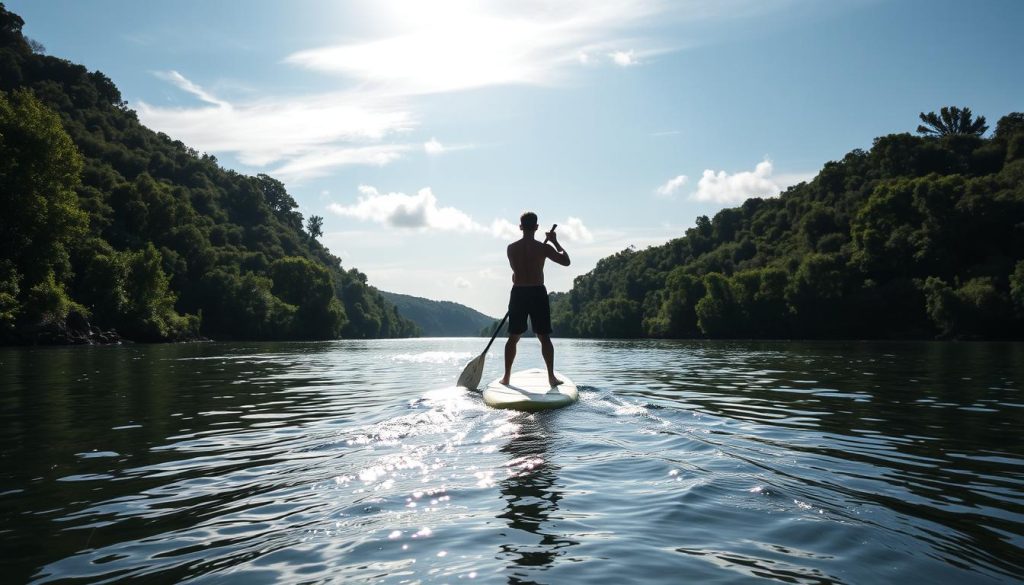stand-up paddleboarding stand-up paddleboarding