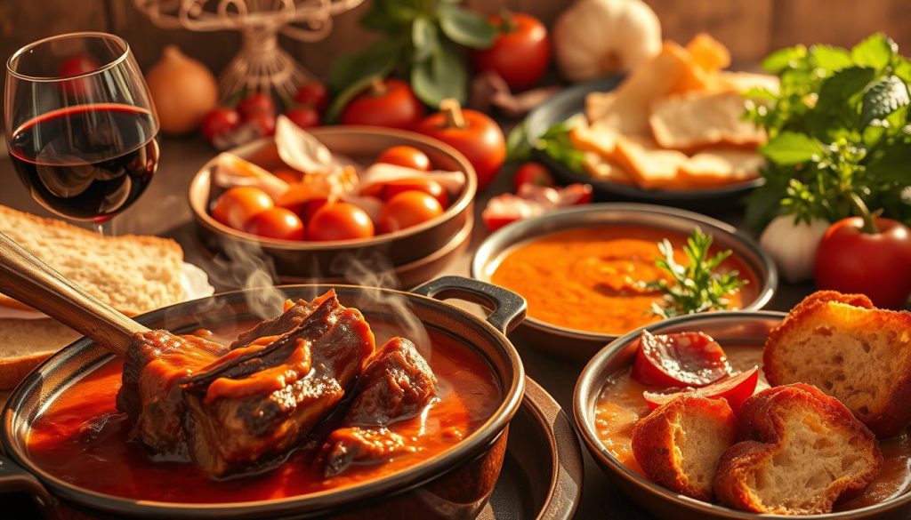 traditional dishes from Córdoba, Spain traditional dishes from Córdoba, Spain