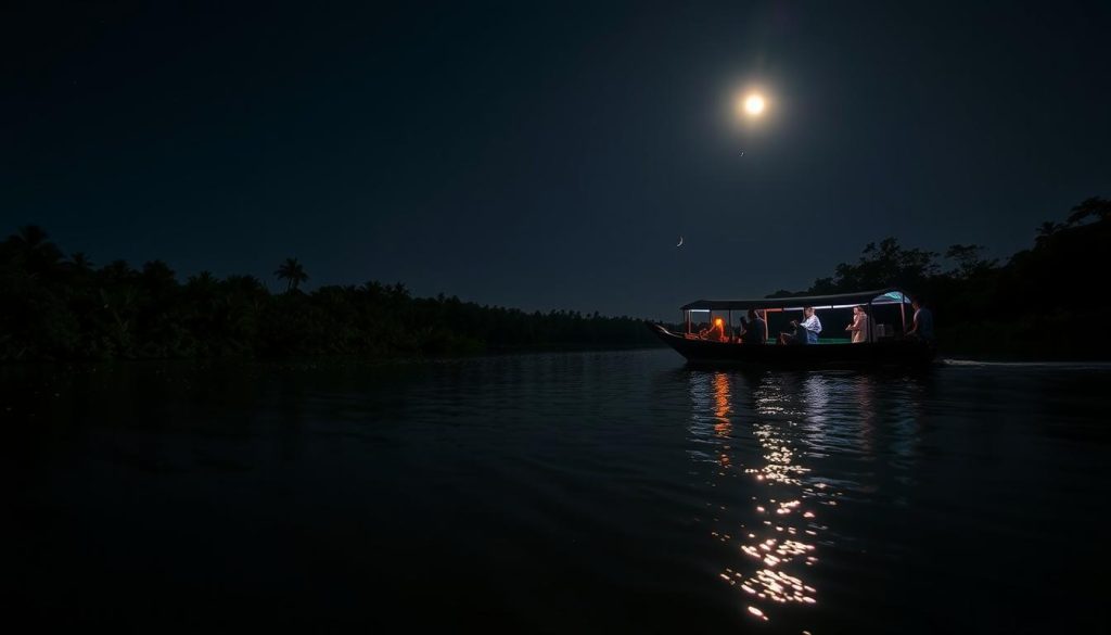 Amazon River night boat excursions Amazon River night boat excursions