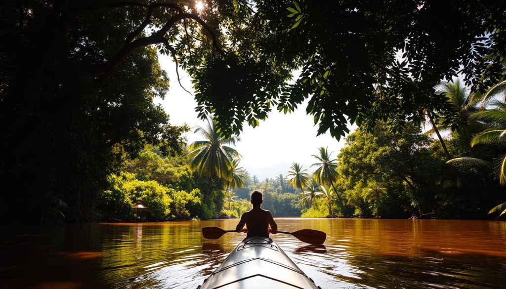 Amazon jungle kayaking Amazon jungle kayaking