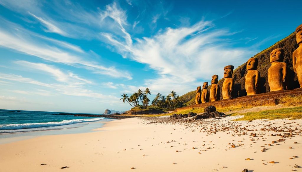 Anakena Beach Easter Island Anakena Beach Easter Island