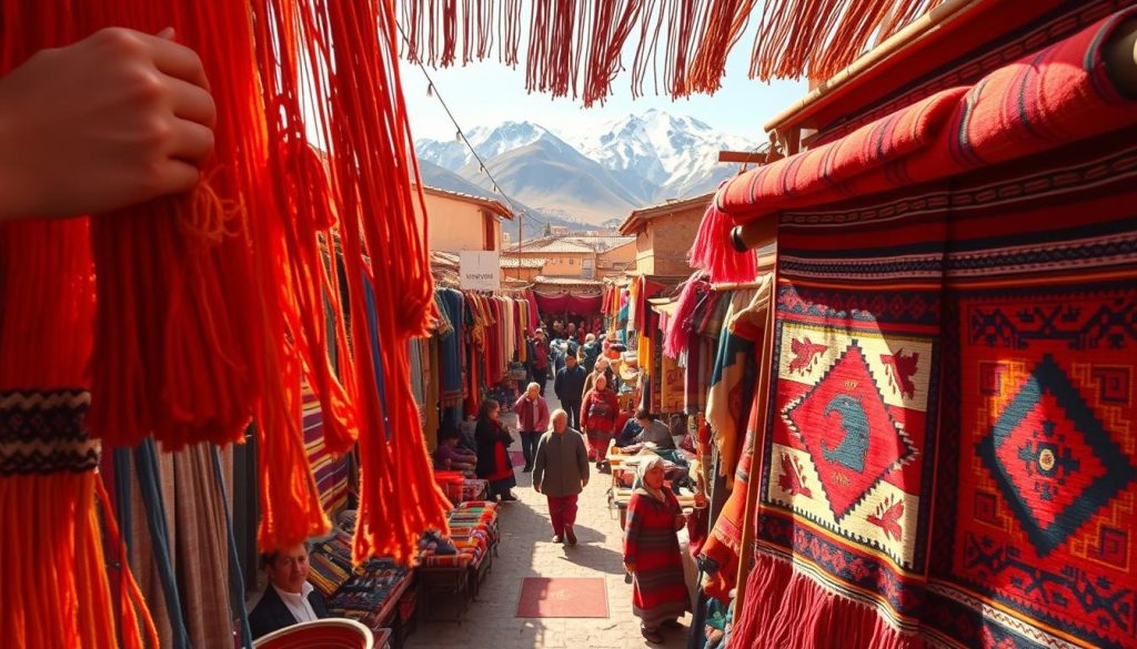 Andean textiles Cusco