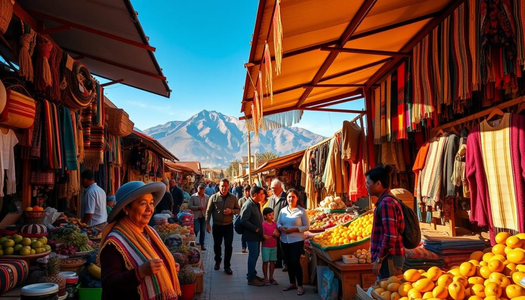Arequipa market scene Arequipa market scene