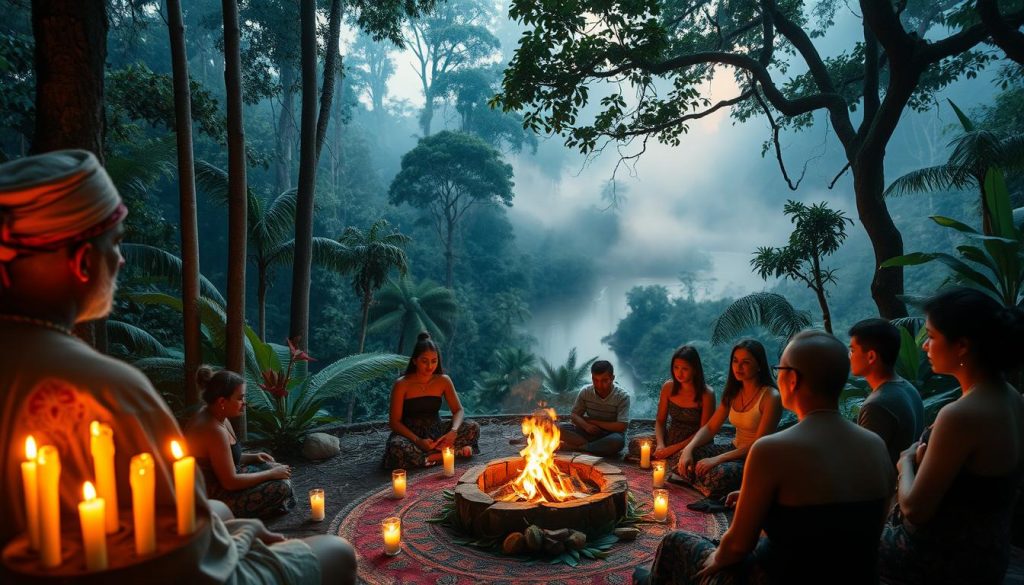 Ayahuasca ceremony Ayahuasca ceremony