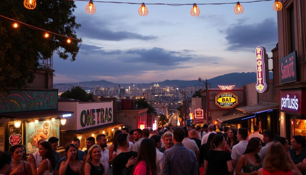 Bellavista nightlife scene Bellavista nightlife scene