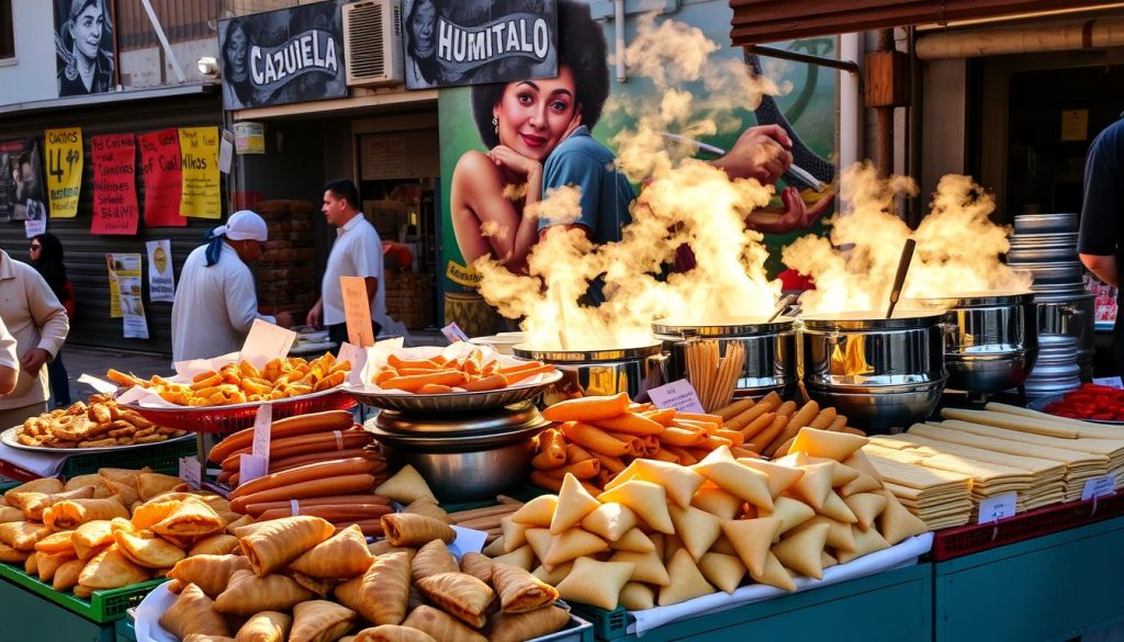 Chilean street food Chilean street food