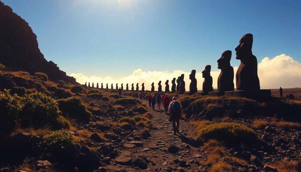 Easter Island hiking trails Easter Island hiking trails