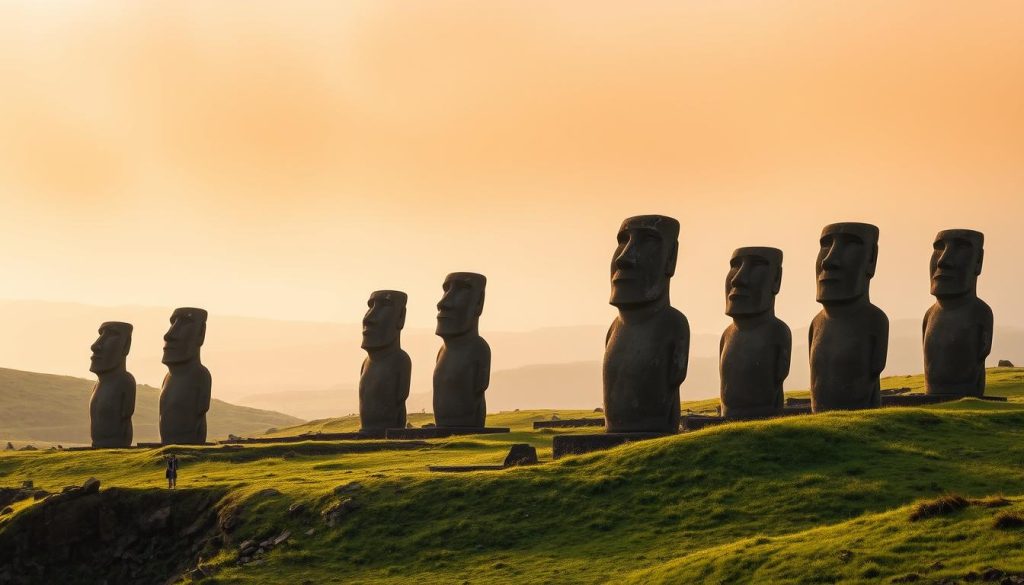 Easter Island moai Easter Island moai