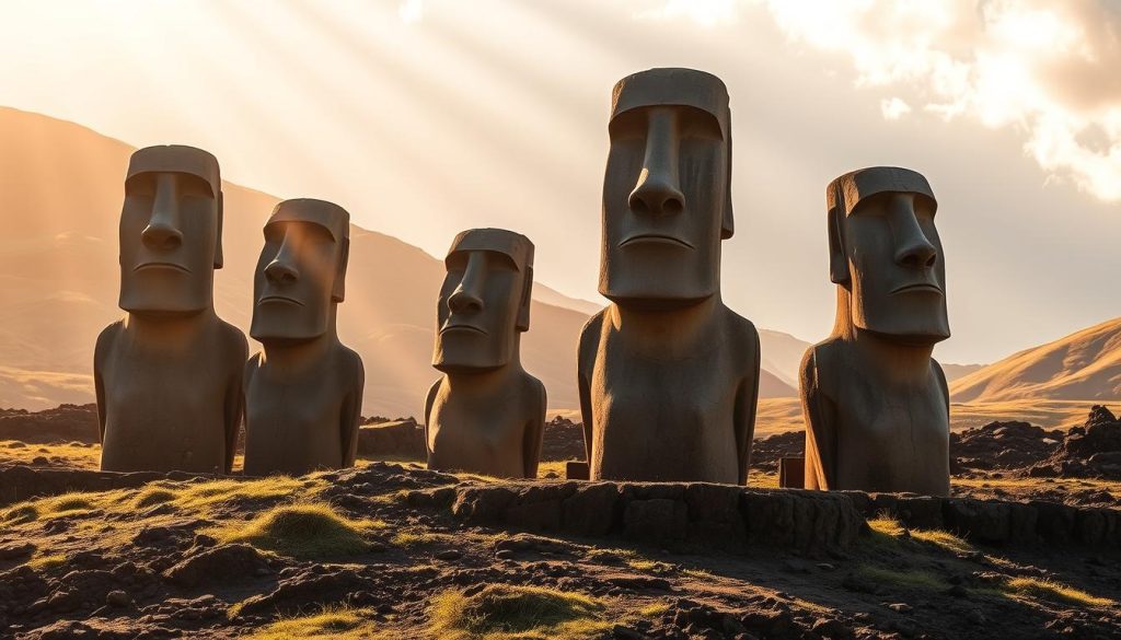 Easter Island statues Easter Island statues