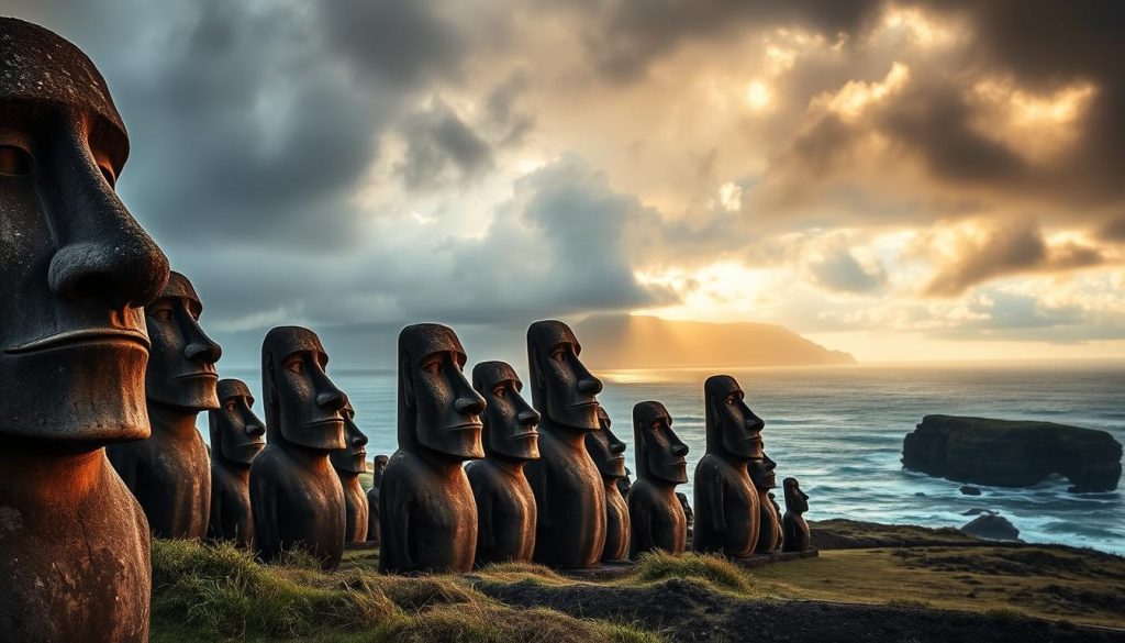 Easter Island statues Easter Island statues