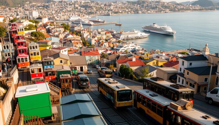 How do you get to Valparaíso from Santiago?