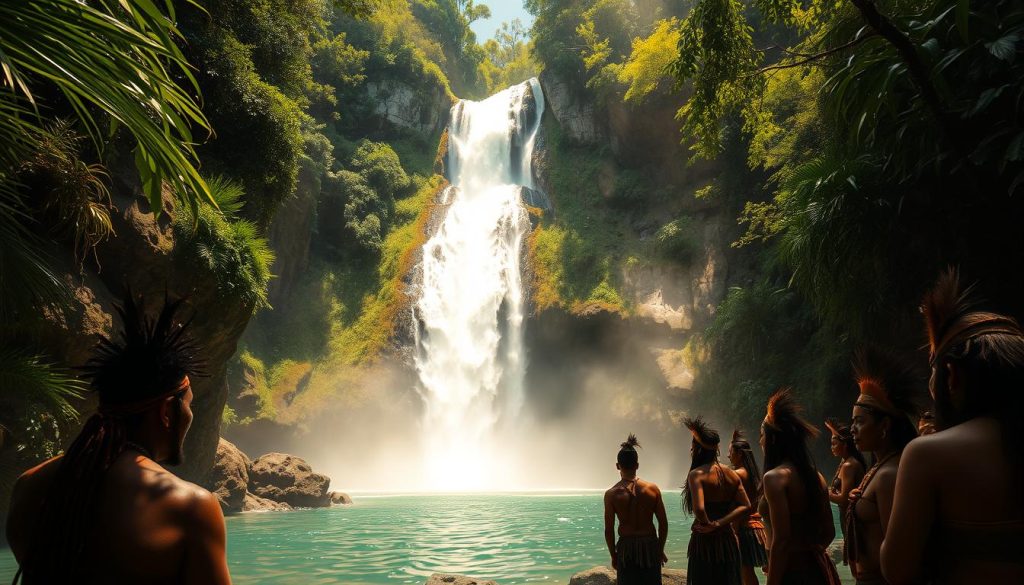 Iquitos waterfall trekking Iquitos waterfall trekking
