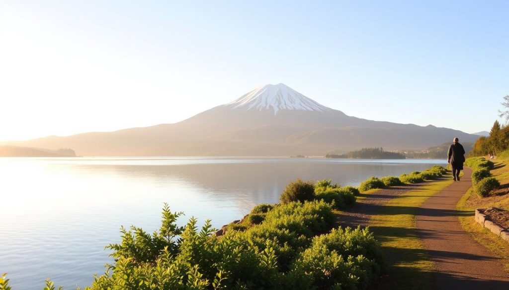 Lake Villarrica shoreline viewpoints Lake Villarrica shoreline viewpoints