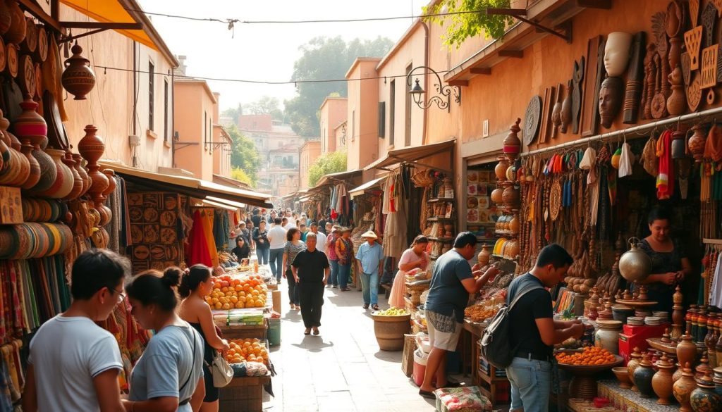 Lima market shopping Lima market shopping
