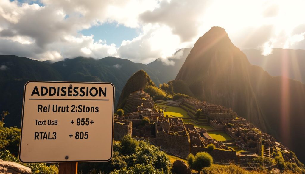 Machu Picchu admission prices Machu Picchu admission prices