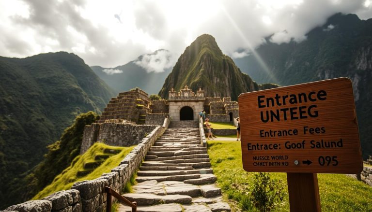 Machu Picchu entrance fees