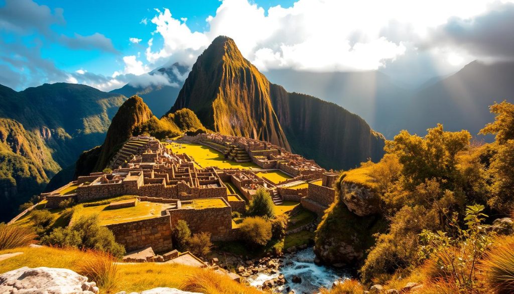 Machu Picchu landscape Machu Picchu landscape