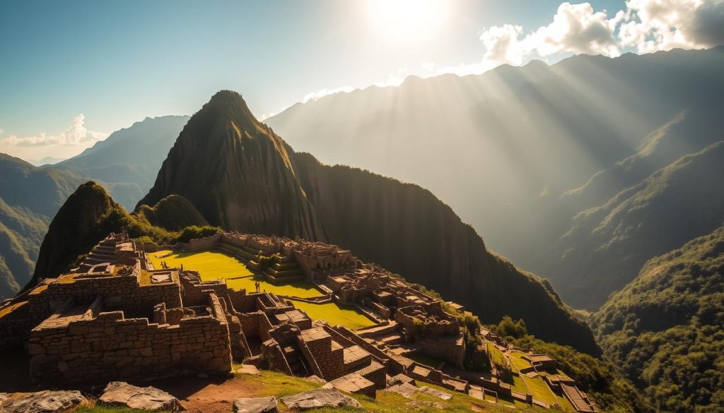 Machu Picchu landscape Machu Picchu landscape
