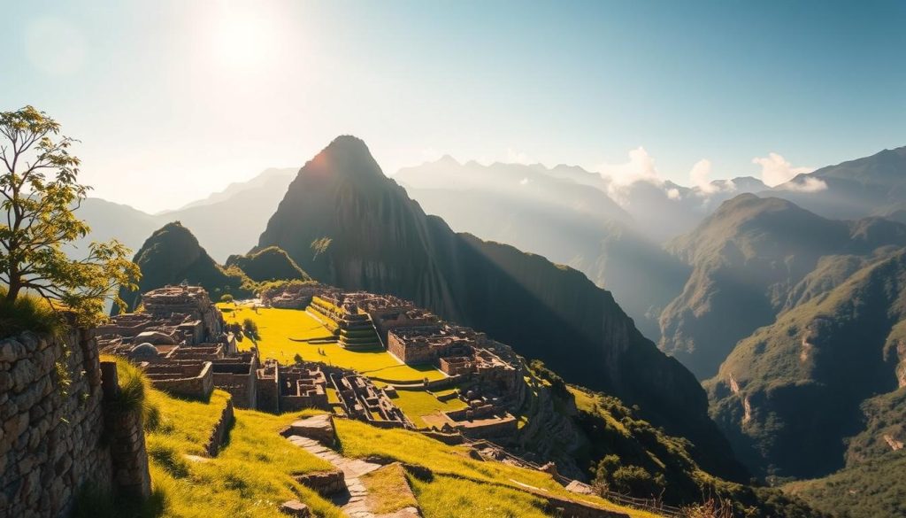 Machu Picchu landscape Machu Picchu landscape