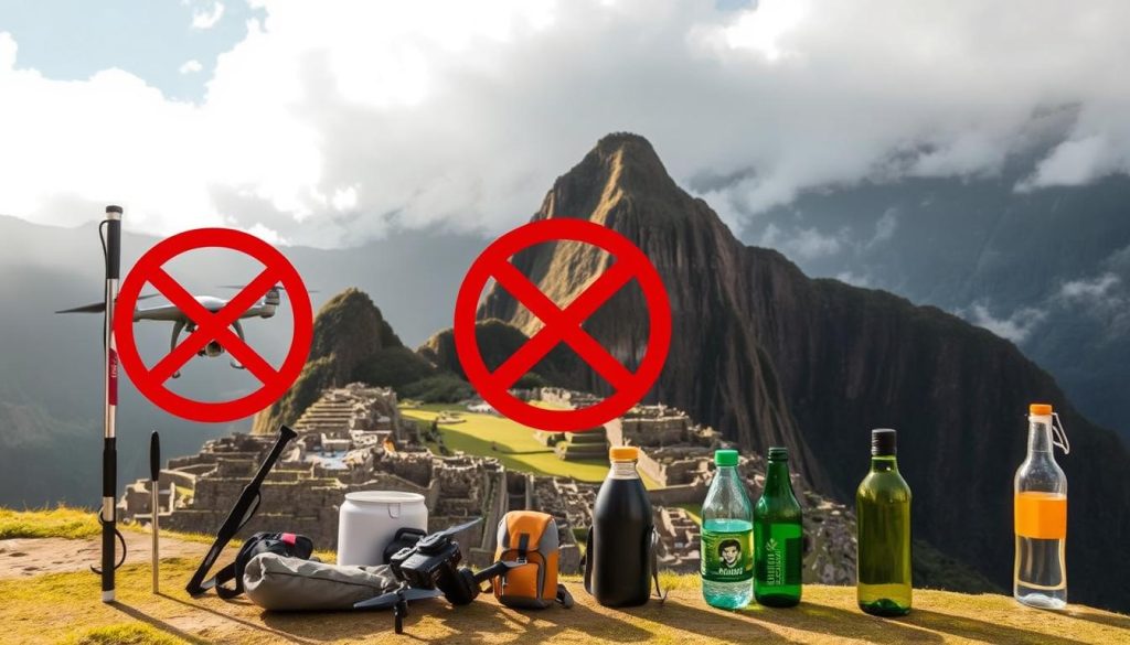 Machu Picchu prohibited items Machu Picchu prohibited items