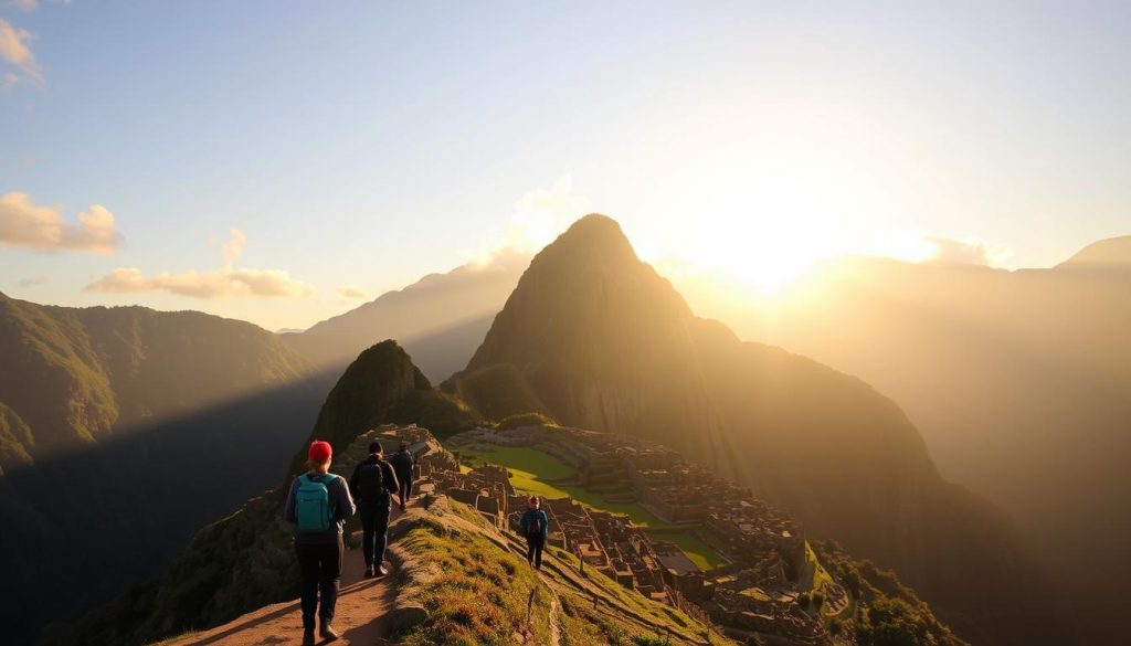Machu Picchu sunrise hike Machu Picchu sunrise hike