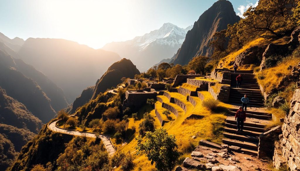 Machu Picchu trails Machu Picchu trails