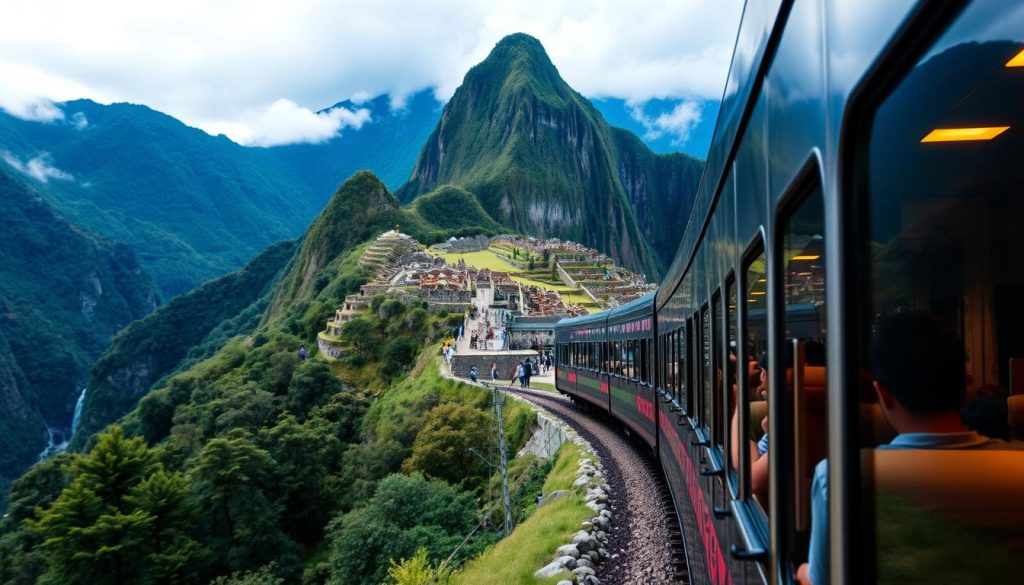 Machu Picchu train Machu Picchu train