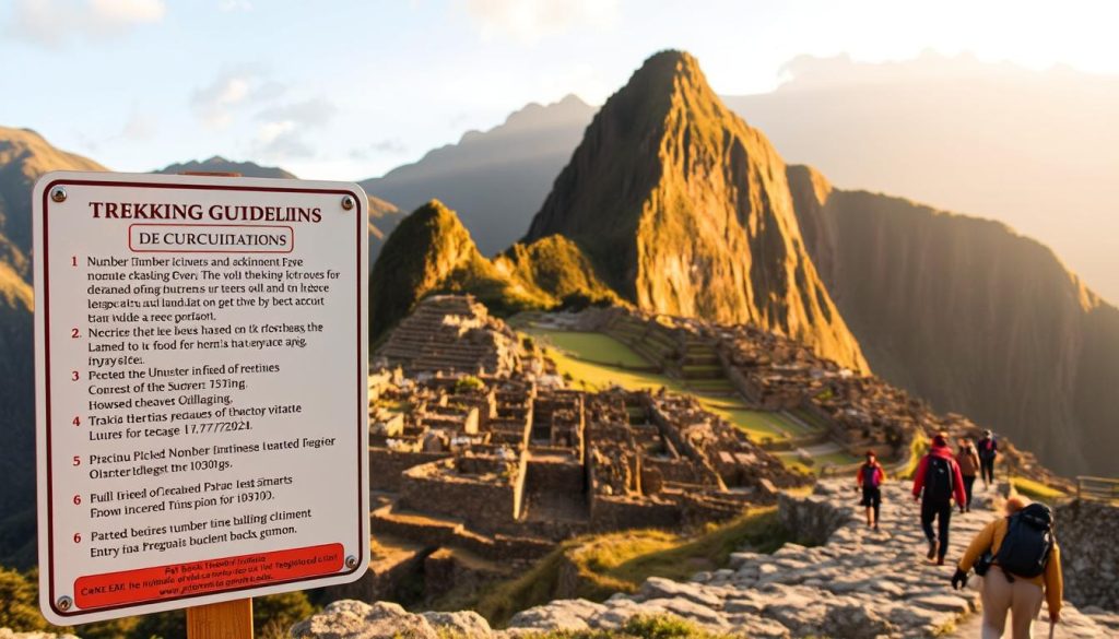 Machu Picchu trekking regulations Machu Picchu trekking regulations