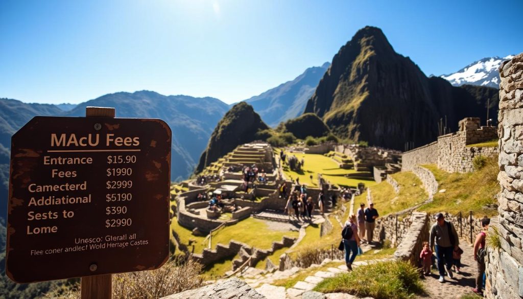 Machu Picchu visitor fees Machu Picchu visitor fees
